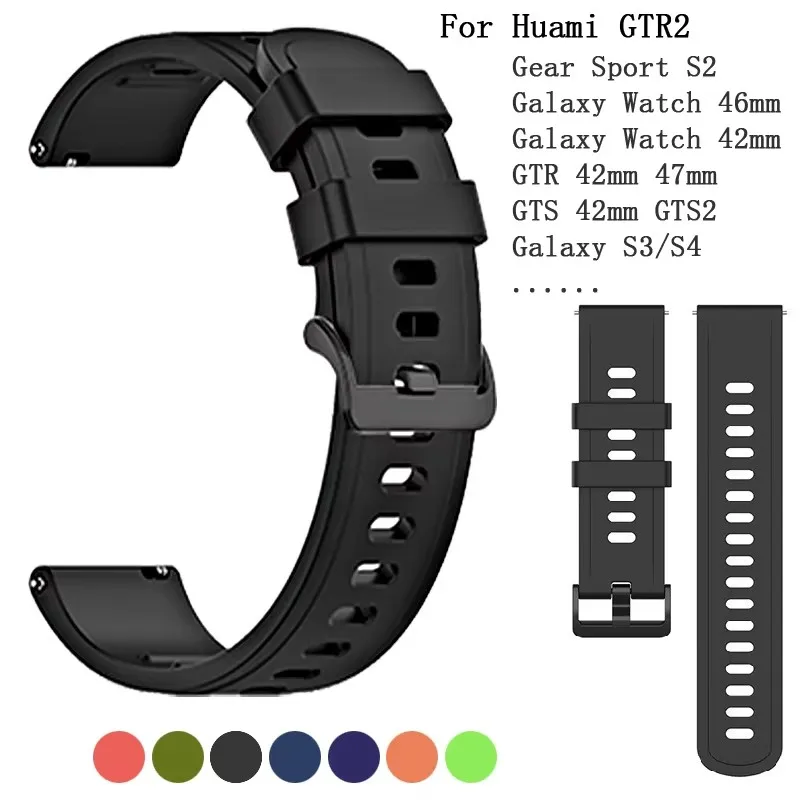 Sport uhr armband für huami amazfit gts 20mm/22mm Smartwatch-Band für xiaomi amazfit gtr 42mm/46mm Ersatz armband Image