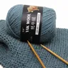 1 pz 100g lana filato di Yak filato all'uncinetto per ferri da maglia 4.5mm filato per maglieria a