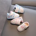 Scarpe da bambino per bambini scarpe con suola morbida Sneaker Casual Hello Kitty scarpe bianche per