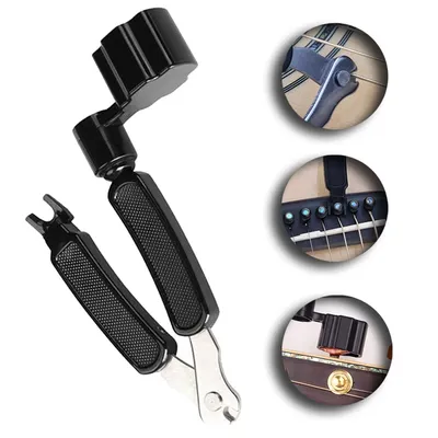 Gitarre String Ändern Werkzeug Set String Cutter String Curler String Wicklung Nagel Heber Elektrische Holz Gitarre Zubehör TMZ
