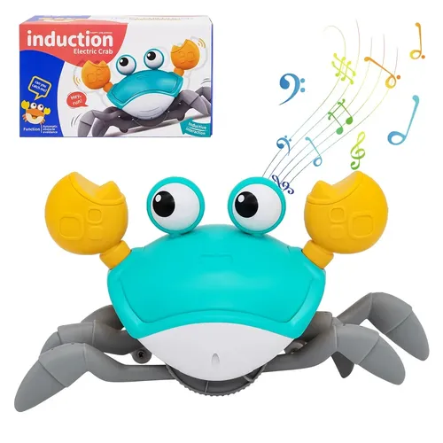 Interaktives Krabben spielzeug für Baby das Krabben-Techno-Flucht elektronisches Spielzeug mit