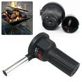 Portable Electric Bbq Fan Air Blower Burn Picnic Cooking Barbecue Camping Tools