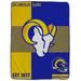 Pegasus Los Angeles Rams 60" x 80" Sherpa Throw Blanket