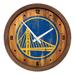 Golden State Warriors 20.25" Faux Barrel Top Clock