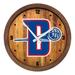 Detroit Pistons 20.25" Faux Barrel Top Clock