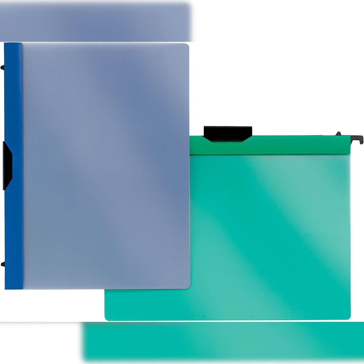 FSY Combi-Clip-Mappe, Transparent, grün, 1 Stück Image