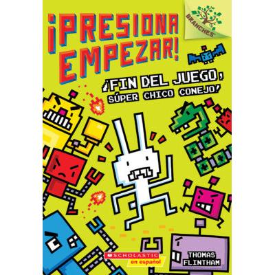Press Start! #1: Game Over, Super Rabbit Boy! (Spanish) (paperback) - by Thomas Flintham