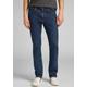 Straight-Jeans LEE "Brooklyn" Gr. 30, Länge 34, blau (dark stone wash) Herren Jeans Straight Fit