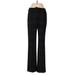 Elie Tahari Dress Pants - High Rise Flared Leg Boot Cut: Black Bottoms - Women's Size 0