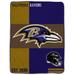 Pegasus Baltimore Ravens 60" x 80" Sherpa Throw Blanket