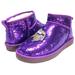 Women's Cuce Purple Minnesota Vikings Sequin Ankle Boots