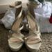 Jessica Simpson Shoes | Jessica Simpson Heels. Size 8 1/2 | Color: Gold | Size: 8.5