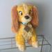 Disney Toys | Disney Lady And The Tramp Dog Plush | Color: Brown/Gold | Size: Osg