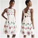 Anthropologie Dresses | Anthropologie White Embroidered Sleeveless Dress | Color: Purple/White | Size: Xs