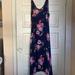 Free People Dresses | Intimately Free People Floral Slip Dress | Color: Blue/Pink | Size: M