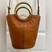 J. Crew Bags | Jcrew - Bracelet Bucket Bag In Italian Leather | Color: Tan | Size: Os