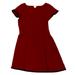 J. Crew Dresses | J.Crew A-Line Dress Maroon With Navy Trim Size 4 | Color: Purple/Red | Size: 4