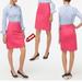 J. Crew Skirts | J. Crew Hot Fuchsia Pink Scalloped Hem Pencil Skirt Sz 6 Nwt | Color: Pink | Size: 6