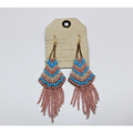 Anthropologie Jewelry | A2 Brand New Anthropologie Shailene Beaded Drop Dangling Earrings $68 | Color: Gold | Size: Os