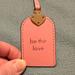 Kate Spade Accessories | Kate Spade Bag Tag | Color: Gold/Pink | Size: Os