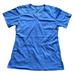 Carhartt Tops | Carhartt Force V-Neck Short Sleeve Blue Scrub Top | Women's Xs | Color: Blue | Size: Xs