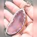 Anthropologie Accessories | Anthropologie Statement Pink Agate Slice Charm | Color: Gold/Pink | Size: Os