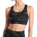 Athleta Intimates & Sleepwear | Athleta Black Camo Print Ultimate Racerback Sports Bra | Color: Black/Green | Size: Xs