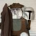 Disney Costumes | Disney Mandalorian Costume. Size 9/10 Includes Cape And Mask | Color: Brown | Size: 9/10