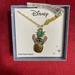 Disney Accessories | Disney Lilo & Stitch Girls Gold Plated Necklace With Stitch Pendant 16" + 2" Nib | Color: Gold | Size: Osg