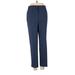 Ann Taylor Casual Pants - Mid/Reg Rise: Blue Bottoms - Women's Size 8