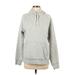 Lands' End Pullover Hoodie: Gray Tops - Women's Size Small