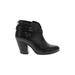 Rag & Bone Ankle Boots: Black Print Shoes - Women's Size 39 - Round Toe