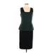 Marc Jacobs Casual Dress - Party Square Sleeveless: Black Solid Dresses - Women's Size 10