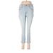 Nine West Jeans - Low Rise: Blue Bottoms - Women's Size 6 Petite - Light Wash