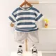 Costumes d'été en coton pour bébé garçon de 0 à 5 ans ensemble de vêtements à la mode