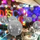 20 Stück Disco kugel Luftballons 32 22 10 Zoll 4d Laser folie Metallic Spiegel Silber Luftballons