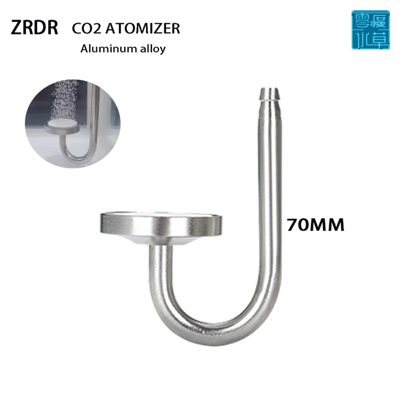 ​ ZRDR Aquarium CO2 Zerstäuber Aquarium Aluminiumlegierung CO2 Diffusor CO2 Regulierung Generator System CO2 Raffinierer Anlage CO2 Zerstäuber Image