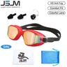 JSJM nuovi occhialini da nuoto HD occhiali da nuoto professionali antiappannamento occhialini da