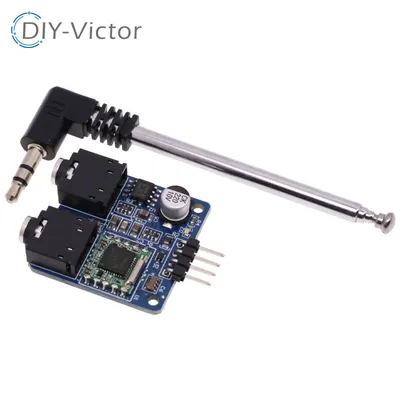KOSTENLOSER VERSAND TEA5767 FM Stereo Radio Modul 5V für Arduino 76-108MHZ Mit Kostenloser Kabel Image