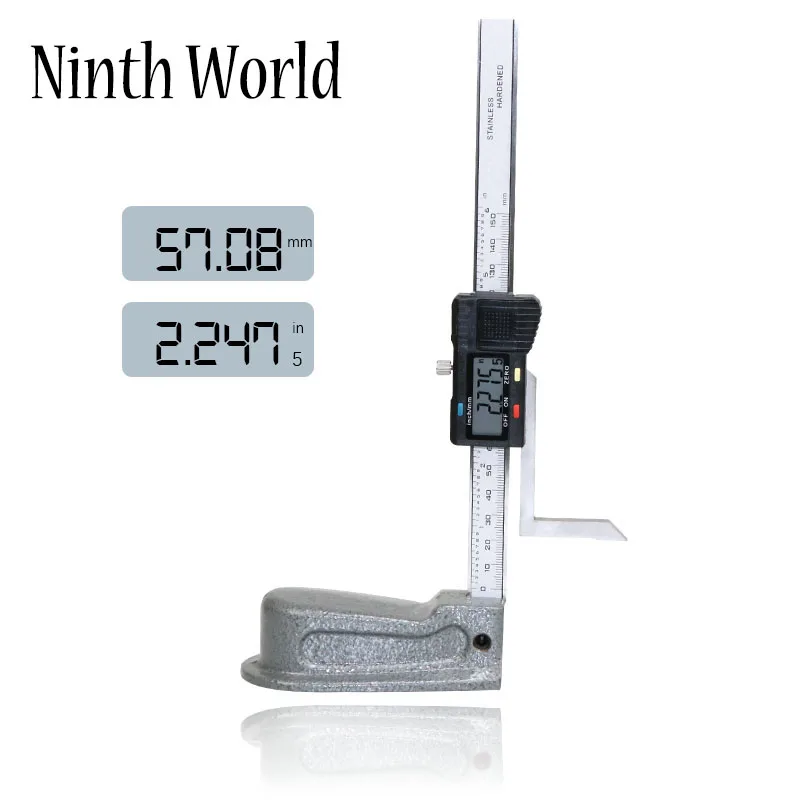 6-Zoll-Digital-Elektronik-Höhenmesser 0-150 mm Elektronische Messschieber aus Edelstahl Messwerkzeuge Image