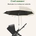 Kinderwagen Klapp schirm UV Sonne Regenschutz Sonnenschirm 360 Grad verstellbar Universal