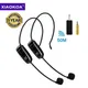 Xiaokoa Wireless-Mikrofone Headset UHF Dual Wireless-Mikrofon 2 Wireless-Mikrofone & 1