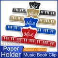 Universal Piano Sheet Music Clip Buch Papier halter für Gitarren Violine Stone go Musik instrument