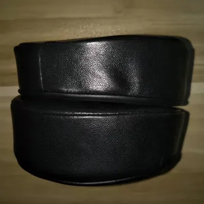 Abgewinkelt schaffell Runde polsterset 110mm für Sennheiser für AKG für HifiMan für ATH für Philips für Fostex für Sony kopfhörer Image