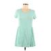 B.E. Stage Casual Dress: Teal Dresses - Women's Size Medium