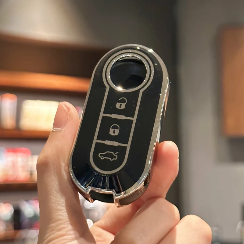 TPU Autos chl üssel Fall Abdeckung Shell Fob für Fiat Schlüssel abdeckung Boyue Bravo Iveco Olsen Autos chl üssel Ferns chutz Fall Image