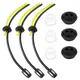 3 Set Kit filtro linea carburante universale tagliaerba per decespugliatore tosaerba primatori tubo carburante parti di attrezzi da giardino