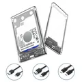 Custodia per disco rigido da 2,5 pollici USB 3.0/Tipo C a SATA III Custodia per disco rigido esterno