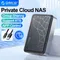ORICO NAS Storage 2,5-Zoll-HDD-Festplattengehäuse, Netzwerkbox mit automatischer Backup-Fernzugriff, externer Gehäuseadapter