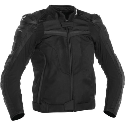 Richa Terminator Motorrad Leder- / Textiljacke, schwarz, Größe XL